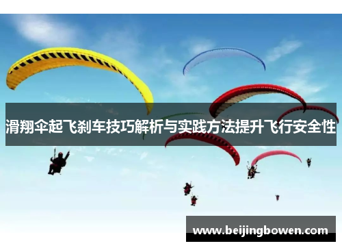 滑翔伞起飞刹车技巧解析与实践方法提升飞行安全性